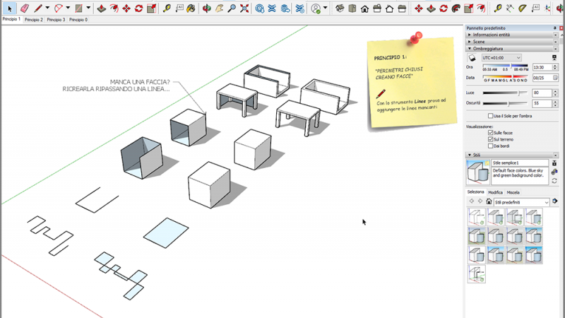 VIDEO-CORSO SketchUp Pro 2021 BASE (4 ore) 9