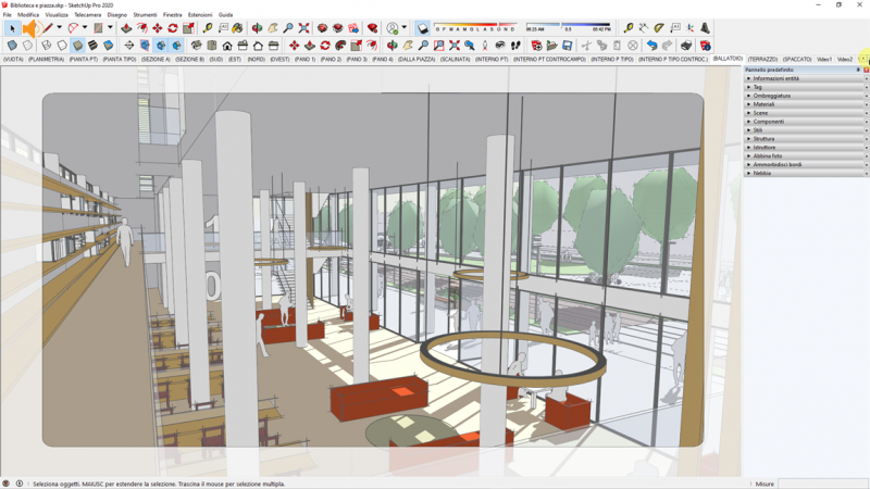 VIDEO-CORSO Scene ed esportazioni in SketchUp (6 ore) 7