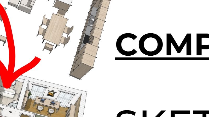 Pacchetto componenti SketchUp n°1 1